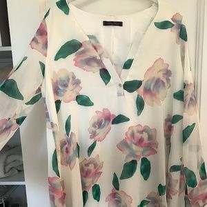 Honey Punch Floral Dress
